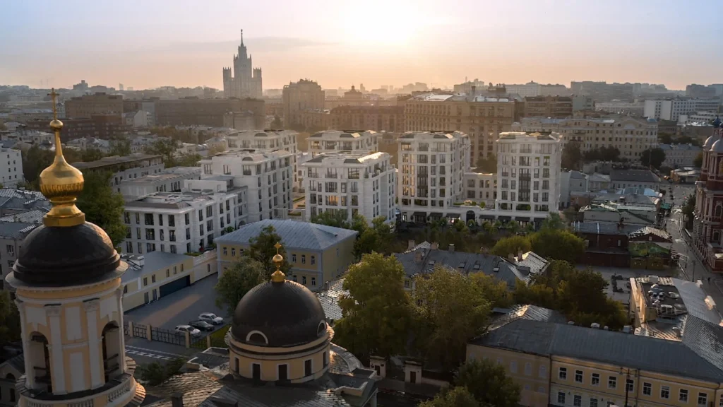 Расположение ЖК на Ордынке в центре Москвы